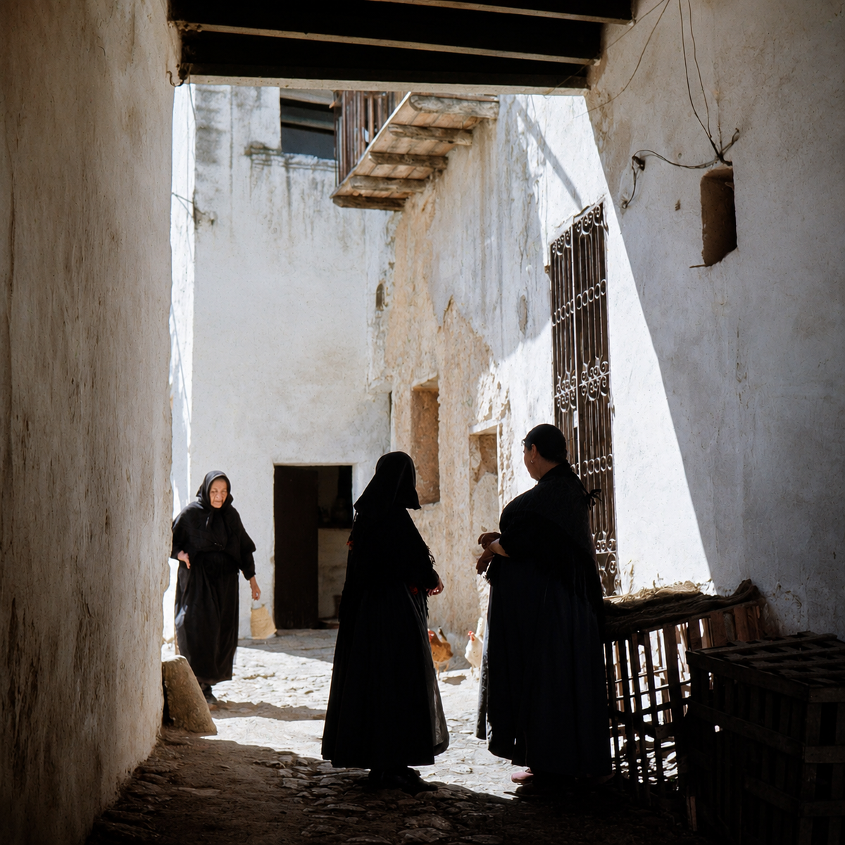 Payesas, Dalt Vila, Ibiza, 1953