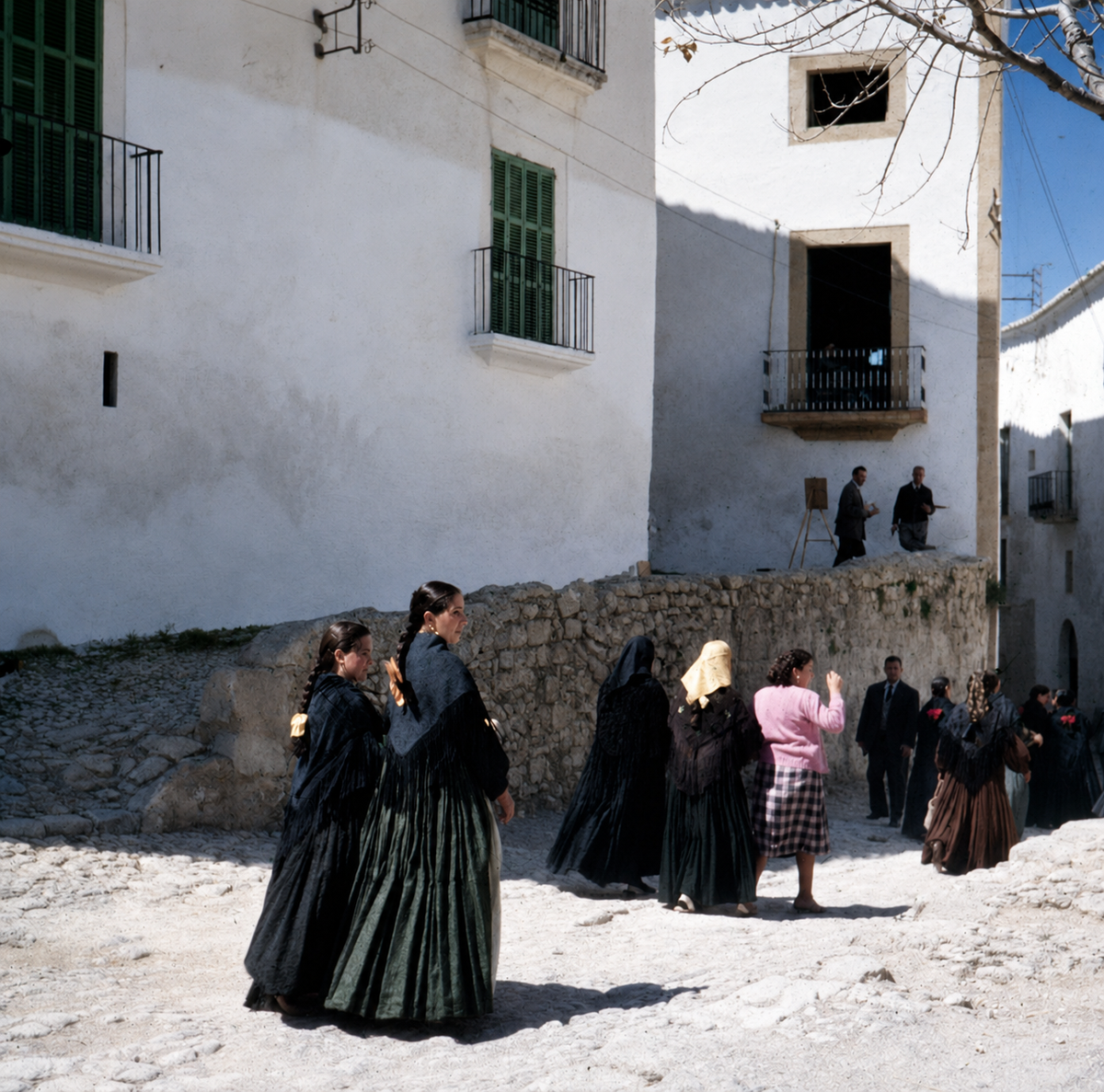 Morning Mass, Ibiza Town, 1953