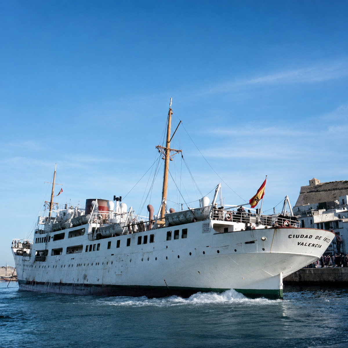 Embarco, Ibiza, 1953