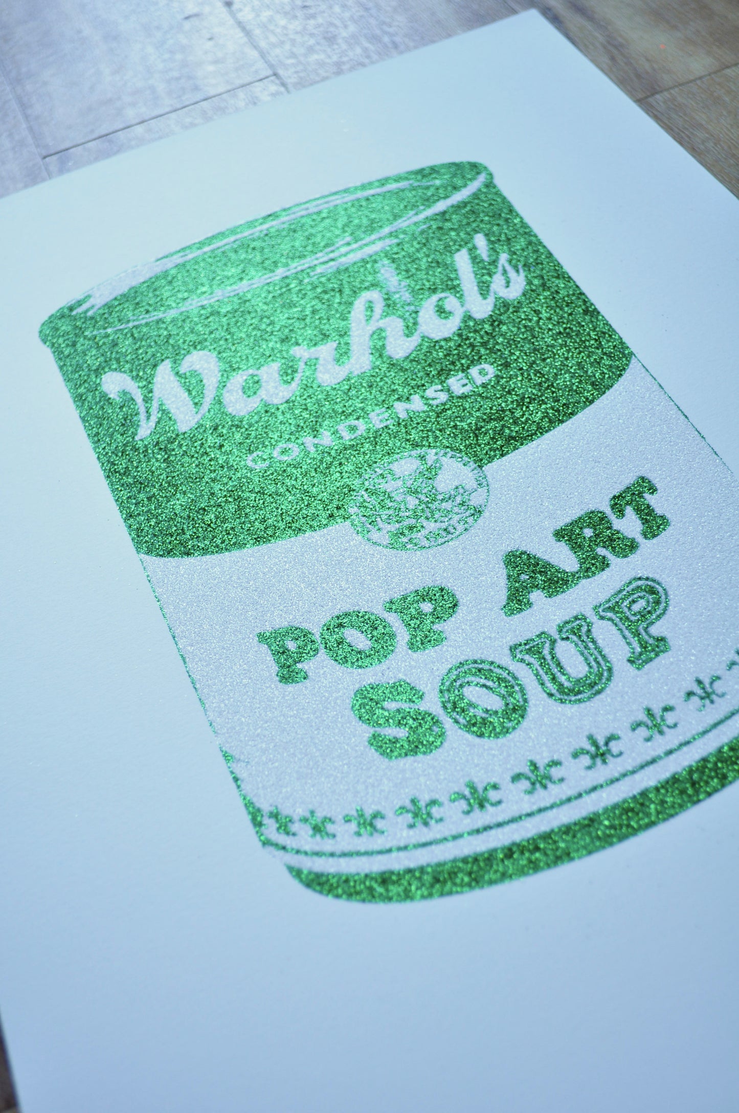 Pop Art Soup, 2013, Grass Green