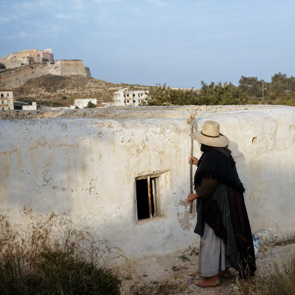 Payesa Whitewashing, Sa Penya, Ibiza, 1976