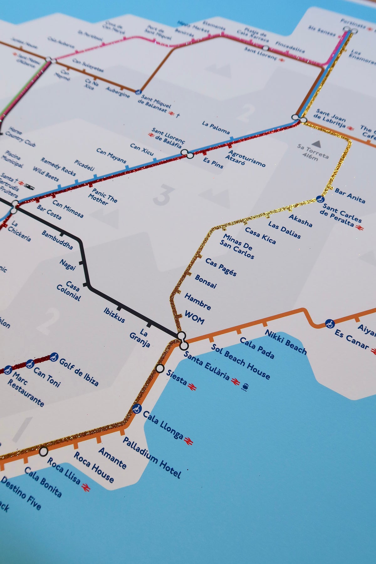 The Ibiza Tube Map, 2026