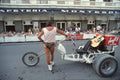 Elvis and Trike, Vara de Rey, Ibiza, cerca 1980