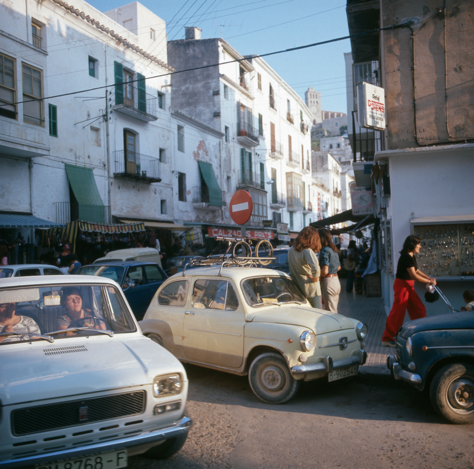 Fiat 600, Ibiza Town, 1976