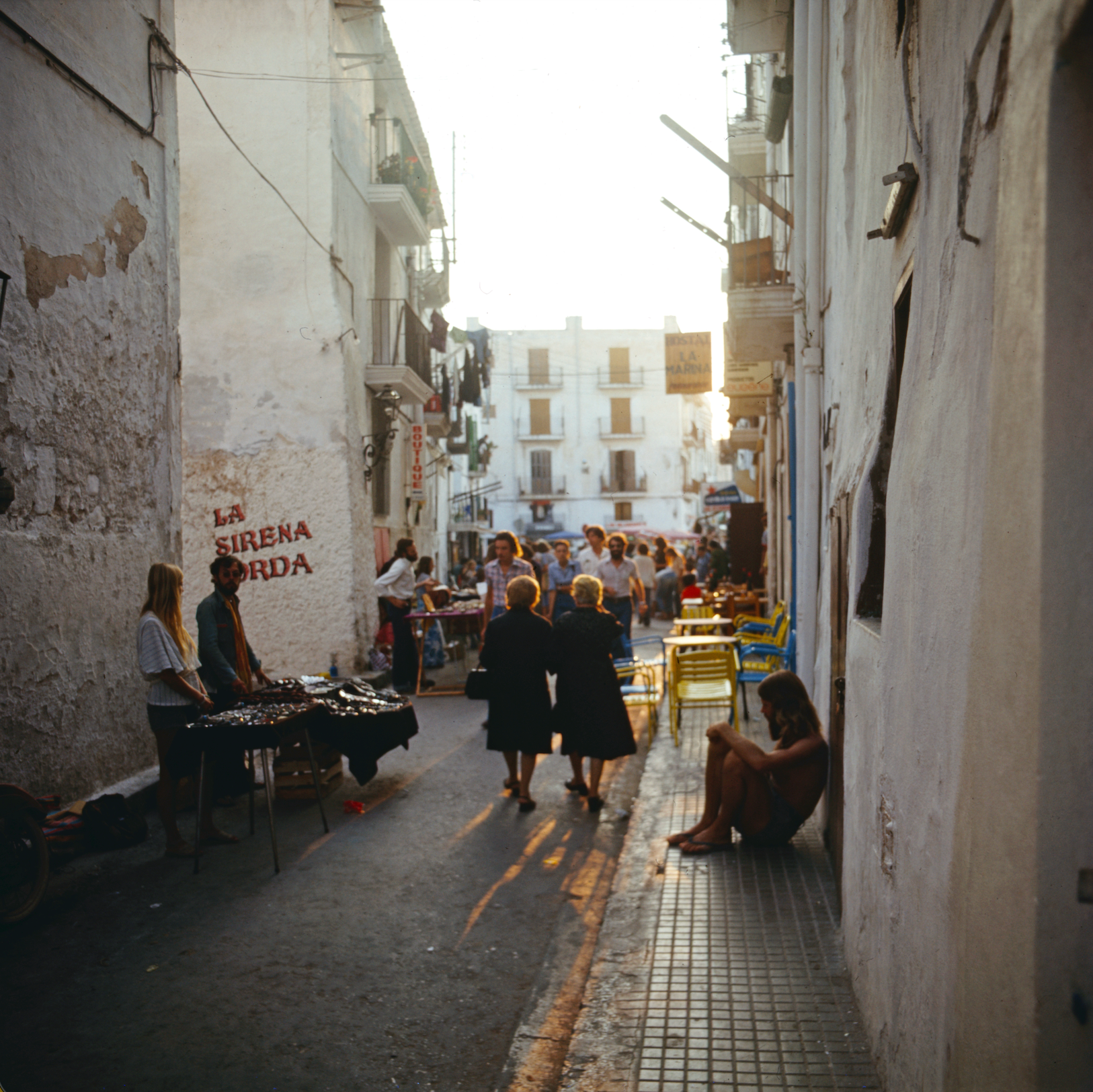 Señoras (Golden Hour), Ibiza Town, 1976