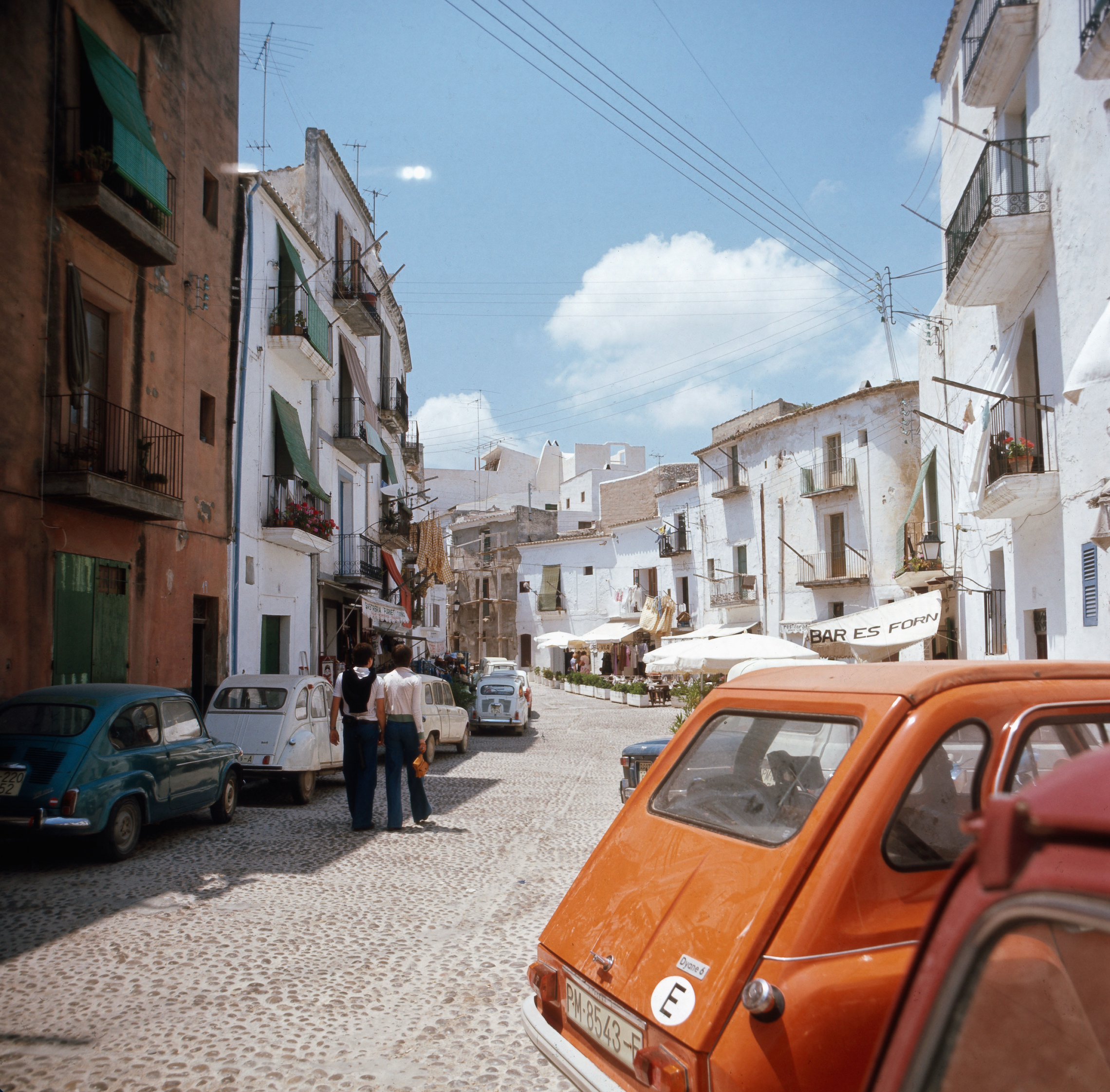 Plaça de Vila, Ibiza, 1976