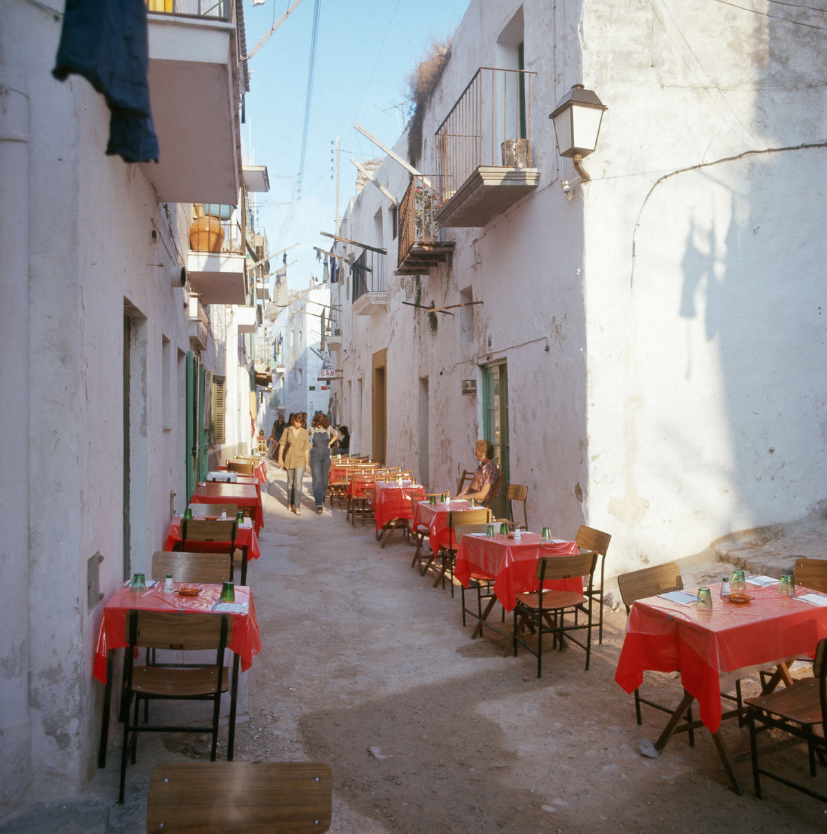 Red Tables, Dalt Vila, Ibiza
